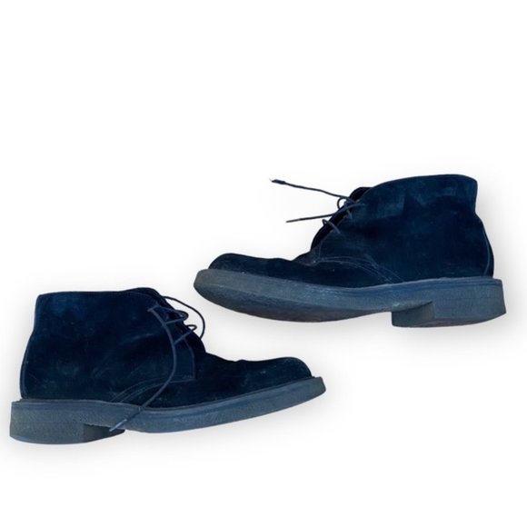 Roots Mens Suede Lace Up Desert Boots - Picture 1 of 9